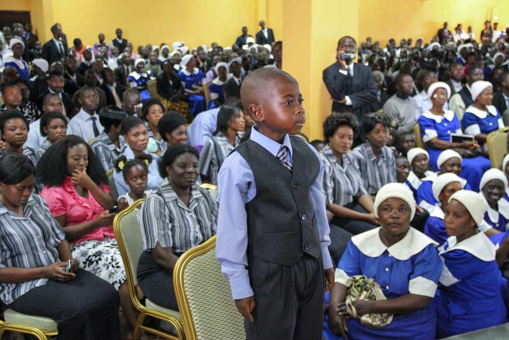 Church building silhouette